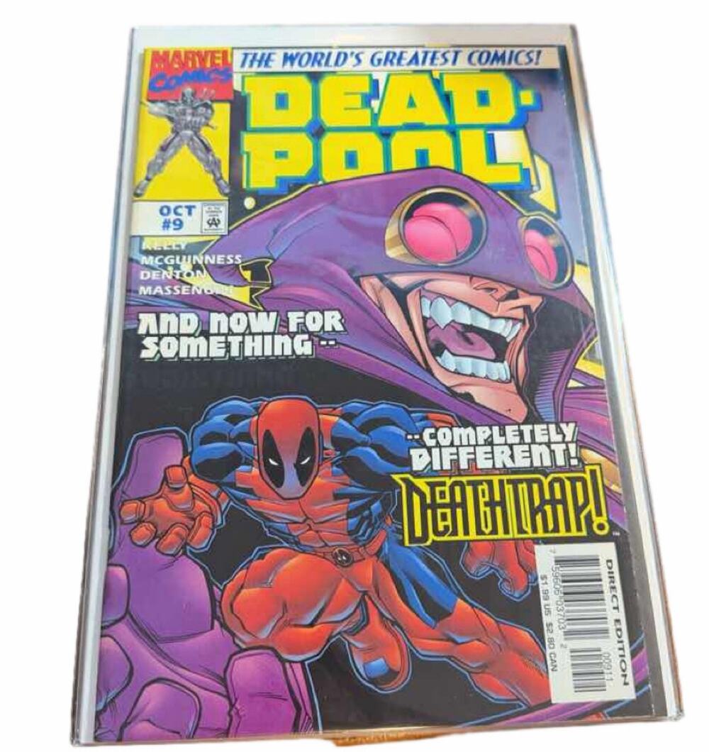 Deadpool #9 (1997) Marvel Comics 1st Appearance of Deathtrap